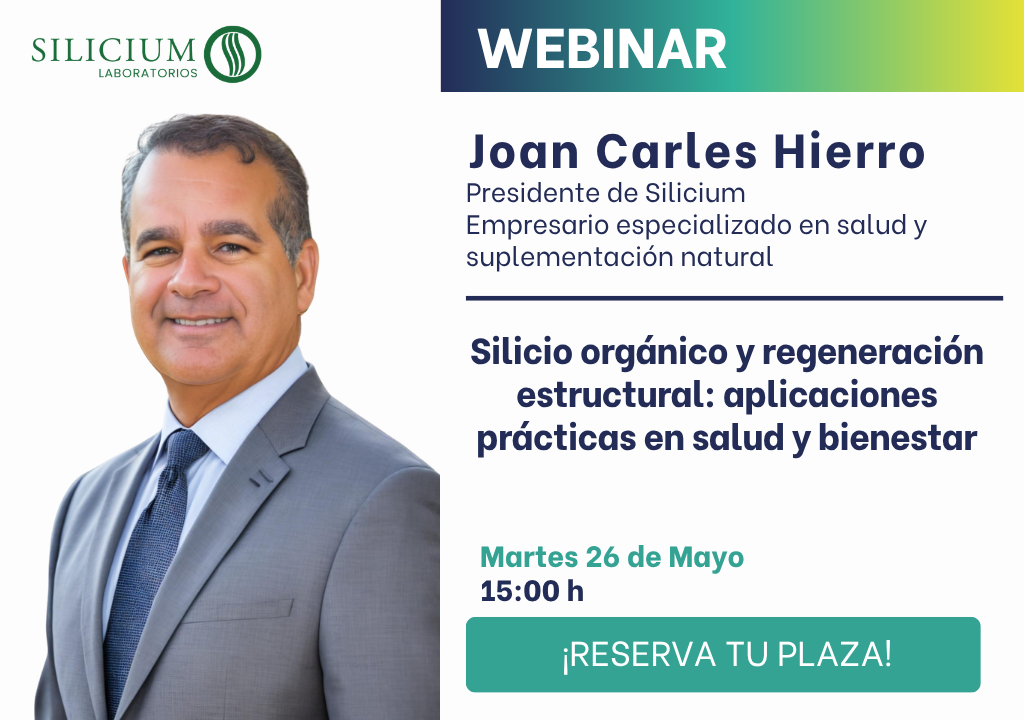 Silicio orgánico y regeneración estructural: aplicaciones prácticas en salud y bienestar